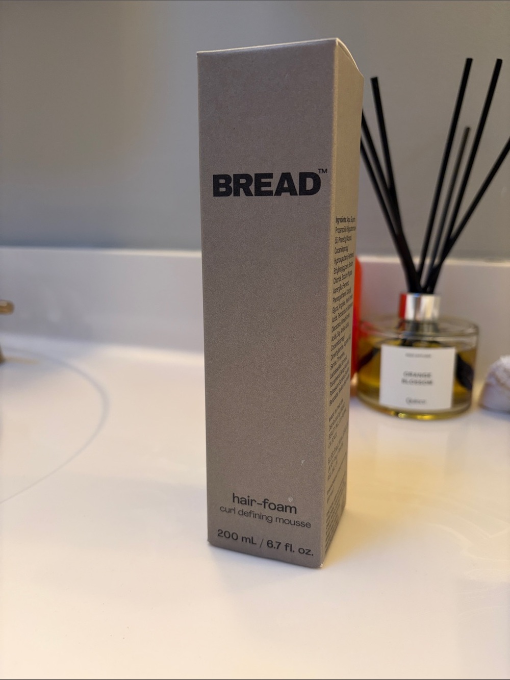Bread Beauty Supply Hair-Foam Curl Defining Mousse in Beige Box